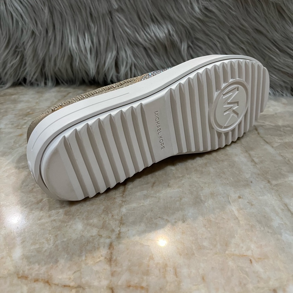 Michael Michael Kors Women’s Keaton Glitter Shoes. New - Picture 6 of 10